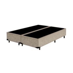 Base Bipartido Suede Bege