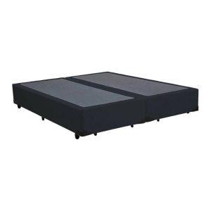base bipartido suede preto