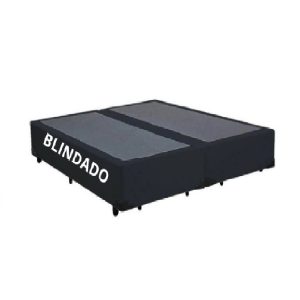 casal bipartido blindado suede preto