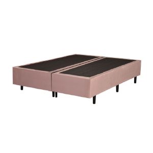 casal bipartido suede rose